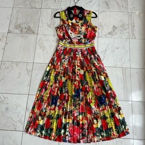 Vintage Style Floral Dress